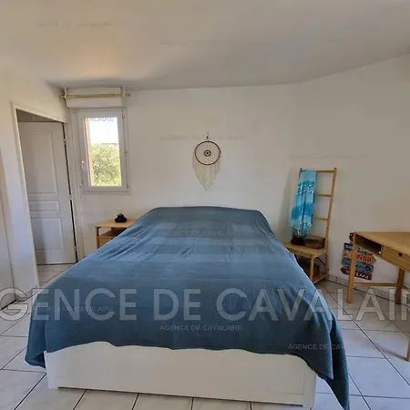 Beau T2 En Front De Avec Clim, Parking, Animaux Admis - Fr-1-100-327 Apartament Cavalaire-sur-Mer